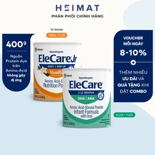 [QR CODE] - Abbott Elecare 400gr - Dòng Amino Acid, Lên Cân Tốt, Cho bé dị ứng đạm sữa bò.