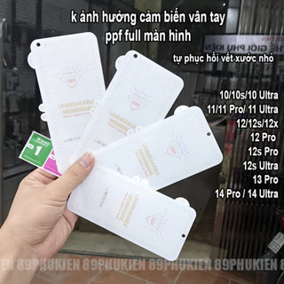 (14 Pro,14 Ultra) Dán dẻo PPF chống xước màn hình Xiaomi 13 Pro, 12s Ultra,12s Pro,12 Pro,Mi 11 Ultra,Mi 10S,Mi 10 Ultra