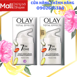 Kem Dưỡng Olay 7 in 1  ĐÊM bản UK