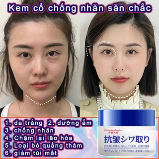 kem chống lão hóa Kem chống nếp nhăn 50g Loại bỏ nếp nhăn tác dụng nhanh cho mặt và cổ săn chắc da làm trắng và dưỡng ẩm