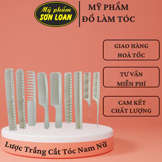 Lược Cắt Tóc Trắng Nam Nữ