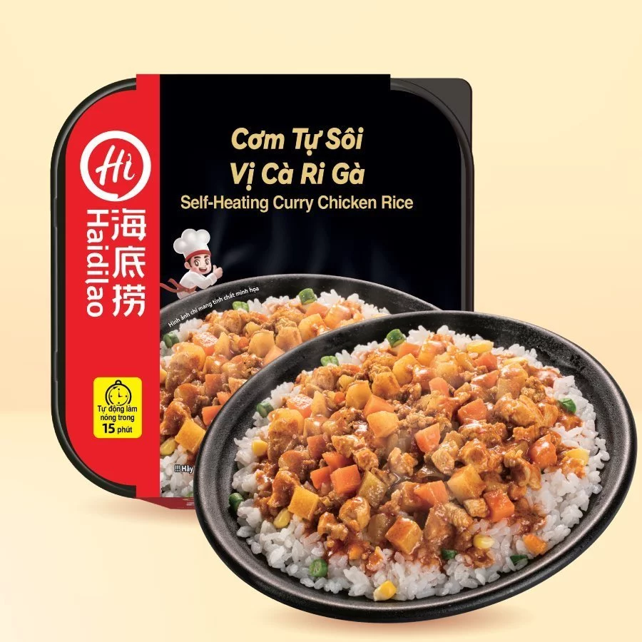 Cơm tự sôi Haidilao Việt - Cơm Cà Ri Gà