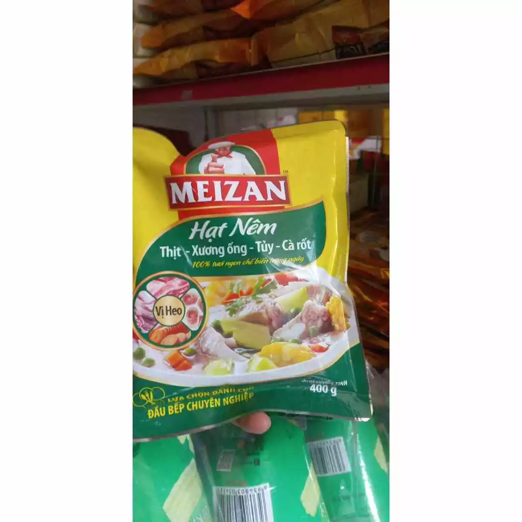 Hạt Nêm Meizan Thịt -xương ốn -tuỷ-cà rốt 400g/1kg