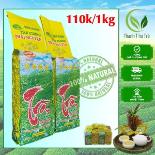 1kg - Chè Thái Nguyên, Trà Thái Nguyên, thơm, ngon, ngọt nước hậu - Loại 100k/1kg - tặng 1 cái kẹo lạc