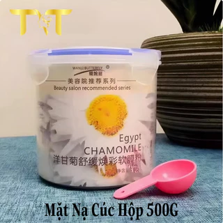 Mặt nạ hoa cúc hộp, Mặt nạ cho da mụn( Hộp 500gram )