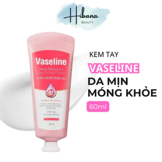 Kem dưỡng tay và móng Vaseline Deep Moisture Hand & Nail Cream 60ml