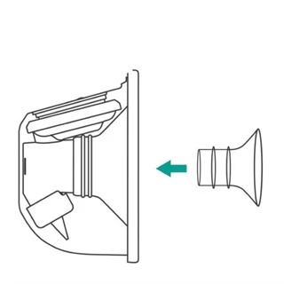 Phụ kiện máy hút sữa, van mỏ vịt, đệm hạ size phễu các dòng máy hút sữa 11 13 15 17 19 21 mm shop Uni Smart