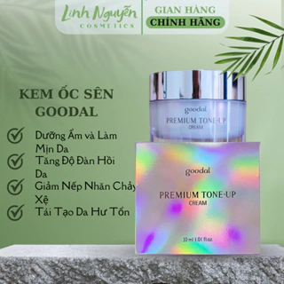 Kem Dưỡng Trắng Da Nâng Tone Ốc Sên Goodal Premium Snail Tone-Up Cream Hàn Quốc 30ml