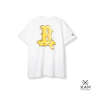 Áo Thun NEW ERA Logo B Butter from suông unisex nam nữ trẻ trung thoáng mát hàng ngày năng động