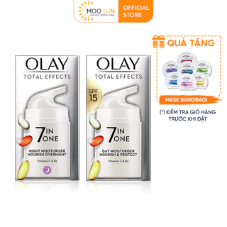 Kem Dưỡng Olay Total Effects 7 In 1 Ngày và Đêm dưỡng da, tái tạo làm đẹp da, chống lão hóa