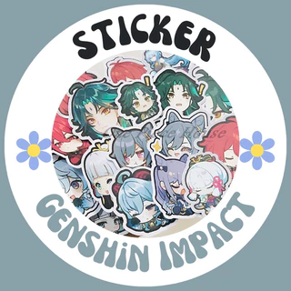 [Genshin Impact] Set Sticker 20 tờ anime (chống thấm nước)