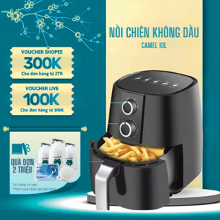 Nồi Chiên Không Dầu CAMEL 10L Cải Thiện Chế Độ Dinh Dưỡng Cho Gia Đình Bạn Siêu Tiện Lợi Siêu Bền