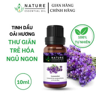 Tinh dầu xông phòng thiên nhiên nguyên chất Oải hương Nature essential oil thư giãn ngủ ngon