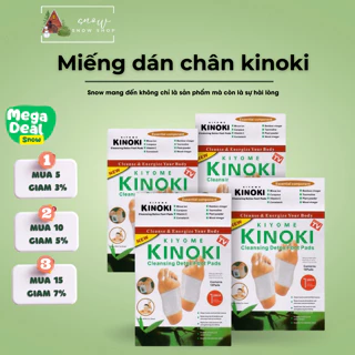 Hộp 10 Miếng Dán Thải Độc Dán Chân Detox Foot Patch Giúp Thư Giãn, Làm Ấm Chân, Giảm Nhức Mỏi