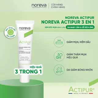 Kem bôi tri mụn Noreva Actipur 3 En 1 30ml