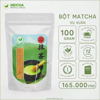 Bột Matcha vụ xuân gói 100gr