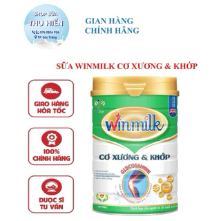 Sữa bột Winmilk 900g- hỗ trợ đau nhức xương khớp cho người lớn tuổi