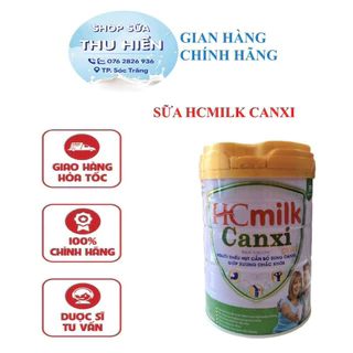 Sữa bột  HC milk canxi 900g - bổ sung canxi giúp phòng ngừa loãng xương