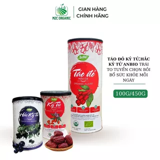 Táo đỏ,kỷ tử,hắc kỷ tử Anbio combo bồi bổ sức khỏe cho cả gia đình