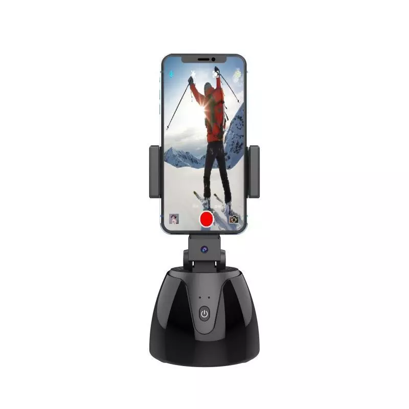 Gimbal 360 tự động nhận diện khuôn mặt  có điều khiển AI 360° có remote điều khiển từ xa, đèn led đa sắc màu có tải ap