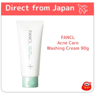 Sữa rửa mặt FANCL Acne Care Washing Cream 90g chăm sóc lỗ chân lông mụn đầu đen