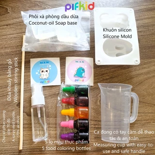 PIFKid Bé tự làm xà phòng - Bộ kit thí nghiệm khoa học STEM DIY Making Soap for KID