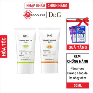 Kem Chống Nắng Dr.G Dưỡng Sáng Da, Nâng Tone Dành Cho Da Nhạy Cảm Dr.G Brightening Up Sun SPF50+ PA+++ 50ml