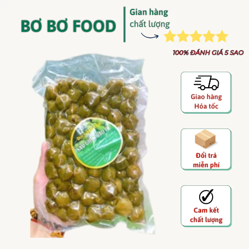 Ô mai sấu giòn cay gói 500gr - Đặc sản Hà Nội