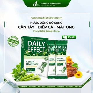 Nước Uống Detox Cần Tây Diếp Cá Mật Ong DAILY EFFECT (hộp 14 gói)