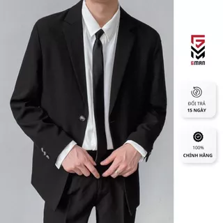 Áo Blazer Nam Nữ Dài Tay Unisex Form Rộng Gman Official phong cách Hàn Quốc