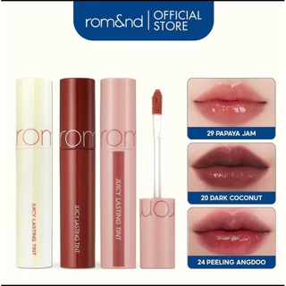 [Rom&nd] [Màu 1-33] Son Tint Lì Trang Điểm Hàn Quốc Romand Juicy Lasting Tint 5.5g