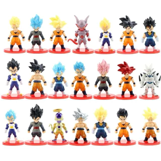 Mô hình DragonBall Bộ 20 Nhân Vật Dragon Ball Chibi WCF Bản A - Cao 6-7cm - Nặng 300gram - Dragon Ball - Bo Box, Bọc Túi