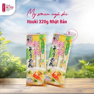 [NHẬT BẢN] Mì Somen Ngũ Sắc 320g - Bữa ăn ngon, bổ dưỡng cho bé yêu!