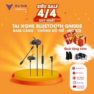 Tai Nghe Có Dây Gaming GM-008 Tai Nghe Gaming Có Mic Rời Cho Game Thủ Chuyên Nghiệp Chơi Game PC Và Mobie Dây Dù Jack L