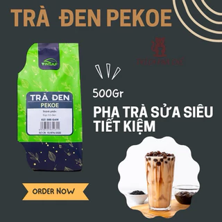 trà đen pekoe  VINSAF 500gr nguyên liệu pha chế trà sửa cực ngon