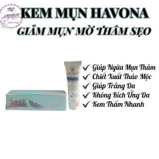 Kem ngừa mụn ngừa thâm mờ sẹo Havona (xanh dương)