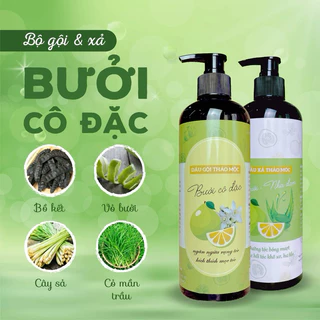 Dầu gội và xã Bưởi cô đặc