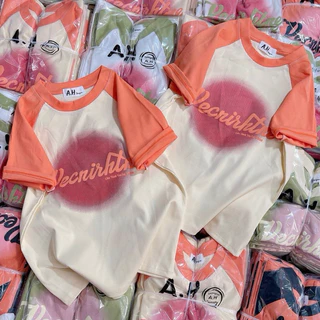 [ Rẻ vô địch ] Áo thun chất cotton khô 3158 form vừa dáng babytee - Vernich in nổi