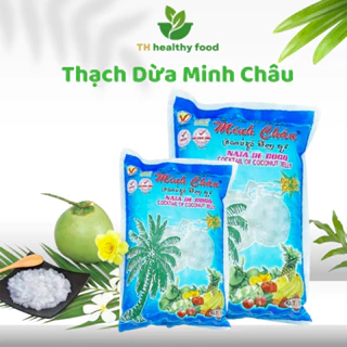 Thạch Dừa Minh Châu Gói 1Kg Thơm Ngon, Thanh Mát