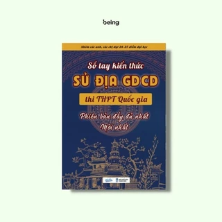 Sổ Tay Kiến Thức Sử Địa GDCD Lớp 12 Thi THPT Quốc Gia