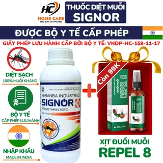 Thuốc Diệt Muỗi SIGNOR PERMETHRIN 50EC 100ml Xuất Xứ Ấn Độ, Diệt Muỗi Kháng, Côn Trùng Sâu Bệnh - Homecare