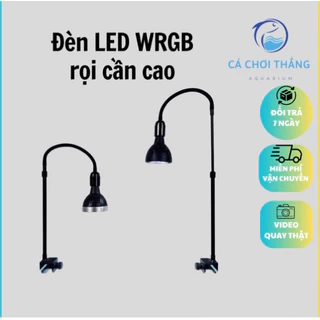 Đèn LED rọi cần cao WRGB - Chơi bể thuỷ sinh, bán cạn, tiểu cảnh