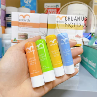 Son Dưỡng Môi Rebirth Nhau Thai Cừu Chống Khô Và Nứt Nẻ Hương Mơ 3.7g