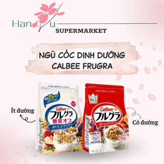 NGŨ CỐC DINH DƯỠNG NHẬT BẢN CALBEE ĐỎ 750GRAM