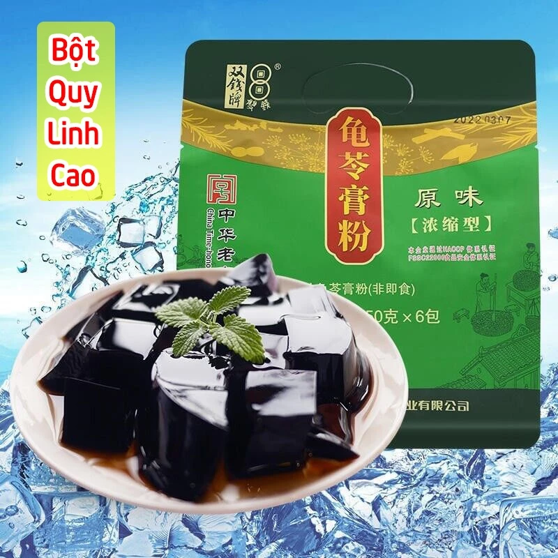 Bột thạch quy linh cao nhãn hai đồng tiền 300g