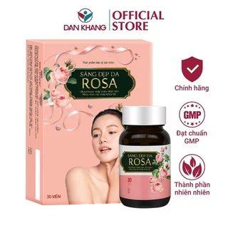 Viên Uống Trắng Da Sáng Da Rosa 30 Viên