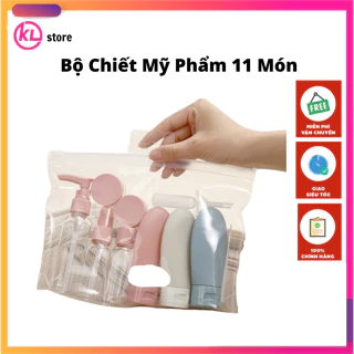 Bộ Chiết Mỹ Phẩm 11 Món Tiện lợi đi du lịch