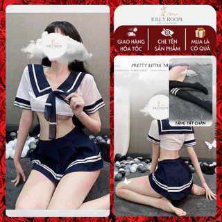 Đồ ngủ cosplay học sinh nhật bản sexy Set váy ngủ cosplay nữ sinh gợi cảm anime JOLLY ROOM