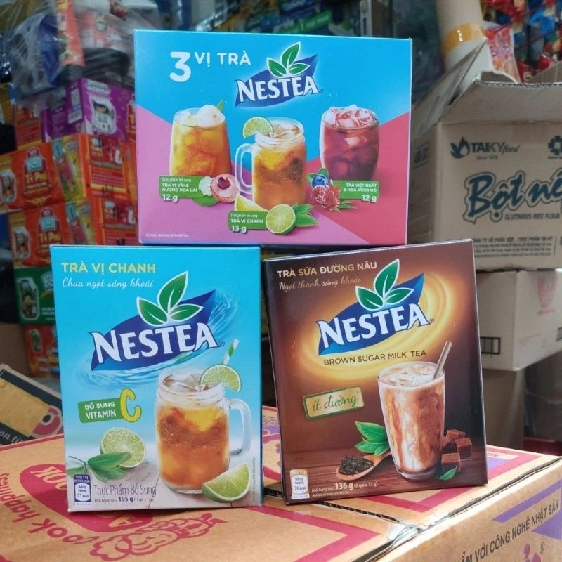 Trà Nestea Vị Chanh hộp 195g( 15gói)