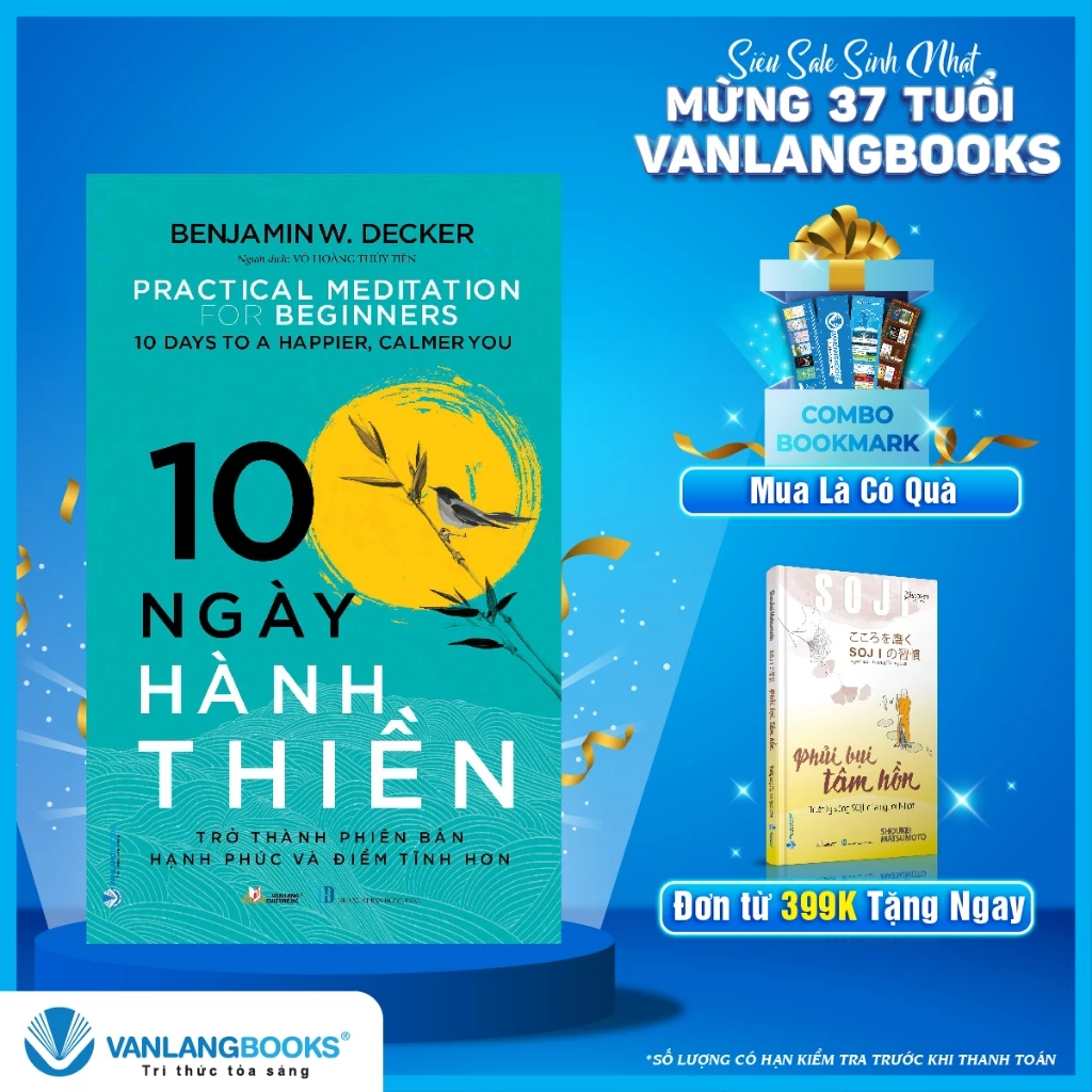 Sách Vanlangbooks - 10 Ngày Hành Thiền